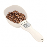 Pet Food Electronic Measuring Tool Digital Spoon Scale Grams with LCD Display for Dogs and Cats Food