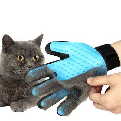 Hot selling pet cleaning grooming massage soft silicone pet hair remover for cat or dog